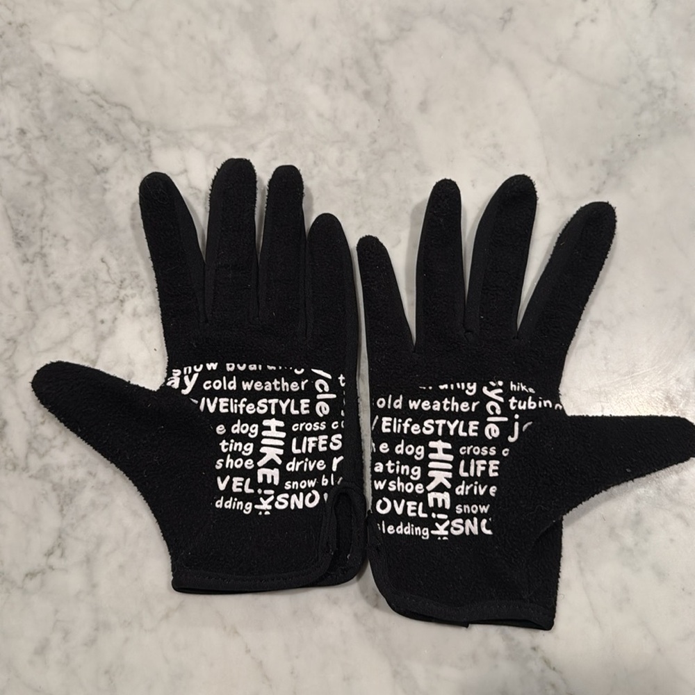 Adidas fleece gloves - Picture 2 of 4